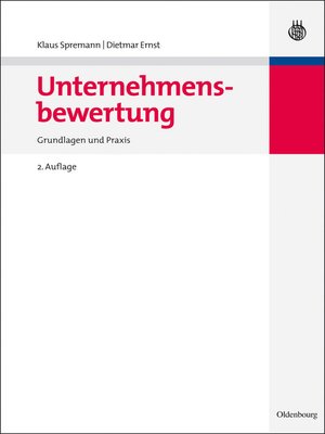 cover image of Unternehmensbewertung
